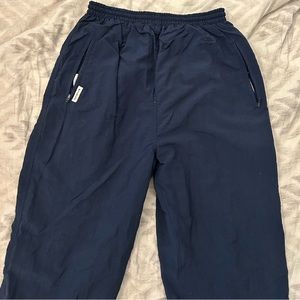 dark blue tracksuit bottoms